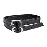 Maxbell 5xShoe Strap Holder with Buckle Shoelace Accessories Anti Loose for Women Lady matt black