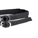 Maxbell 6xShoe Strap Holder with Buckle Shoelace Accessories Anti Loose for Women Lady matt black