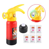 Maxbell Bubble Maker Extinguisher Shaped Battery Powered for Kids Party Favors