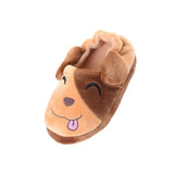 Maxbell Animal Kid House Slippers Slip On Shoes Casual Nonslip Winter Warm Shoes 14.5cm