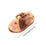 Maxbell Animal Kid House Slippers Slip On Shoes Casual Nonslip Winter Warm Shoes 19.5cm