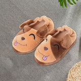 Maxbell Animal Kid House Slippers Slip On Shoes Casual Nonslip Winter Warm Shoes 19.5cm
