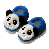 Maxbell Lovely Panda Slippers Warmer Clothing Handcraft 1 Pair for Toddler Boys Foot 15cm, Blue