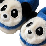 Maxbell Lovely Panda Slippers Warmer Clothing Handcraft 1 Pair for Toddler Boys Foot 15cm, Blue
