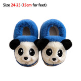 Maxbell Lovely Panda Slippers Warmer Clothing Handcraft 1 Pair for Toddler Boys Foot 15cm, Blue