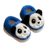 Maxbell Lovely Panda Slippers Warmer Clothing Handcraft 1 Pair for Toddler Boys Foot 20cm, Blue