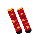 Maxbell Children Stockings Winter Warm Socks New Year Socks for Kids Gifts Red and Yellow