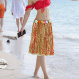 Maxbell 4xhawaiian Skirt Costume Set Fancy Dress Luau National Dress Cosplay 60cm Multicolor