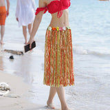 Maxbell 3xhawaiian Skirt Costume Set Fancy Dress Luau National Dress Cosplay 80cm Multicolor