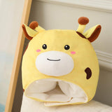 Maxbell 5xLovely Plush Hat Deer Shape Plush Photography Prop Kids New Year Cosplay