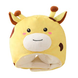 Maxbell 3xLovely Plush Hat Deer Shape Plush Photography Prop Kids New Year Cosplay
