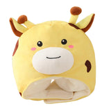 Maxbell 5xLovely Plush Hat Deer Shape Plush Photography Prop Kids New Year Cosplay