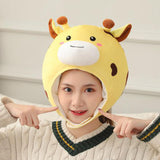 Maxbell 2xLovely Plush Hat Deer Shape Plush Photography Prop Kids New Year Cosplay