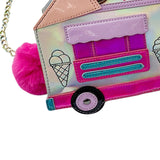 Maxbell 2xIce Cream Car Shaped Shoulder Bag Shopping Bag Cosplay Satchels Chain Bags