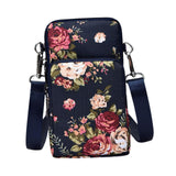 Maxbell 2xSmall Mobile Phone Bag Lightweight Adjustable Strap Women Ladies Travel Epiphyllum