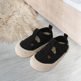 Maxbell Kids Canvas Shoes Uniform Shoes Slip On Shoes Athletic Sneakers for Spring