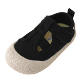 Maxbell Kids Canvas Shoes Uniform Shoes Slip On Shoes Athletic Sneakers for Spring