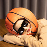 Maxbell 3xPlush Hat Photo Prop Funny Head Warmer for Festival Live Streaming Halloween