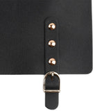 Maxbell 3xKnitting Crochet Bag Adjustable Shoulder Strap for DIY Purse Making Kits Black