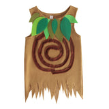 Maxbell 2xChildren Tree Costumes Headdress Vest Romper for Halloween Show Festival L