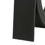 Maxbell 4xMen Belt Without Buckle 3.5cm Width Adjustable Holeless PU Leather Belt Black