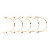 Maxbell 4x5Pcs Metal Purse Handles Handbags Tote Bag Decorative Handles Bag Handle