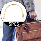 Maxbell 4x5Pcs Metal Purse Handles Handbags Tote Bag Decorative Handles Bag Handle