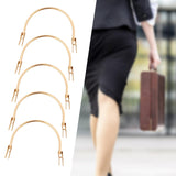 Maxbell 5x5Pcs Metal Purse Handles Handbags Tote Bag Decorative Handles Bag Handle