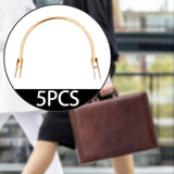 Maxbell 4x5Pcs Metal Purse Handles Handbags Tote Bag Decorative Handles Bag Handle
