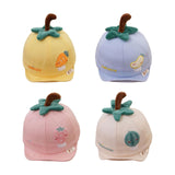 Maxbell Infant Baseball Cap Cute Boy Girl Toddler Hat Infant Visor Caps Yellow