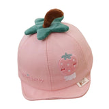 Maxbell Infant Baseball Cap Cute Boy Girl Toddler Hat Infant Visor Caps Pink