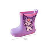 Maxbell Rain Boots Rainproof Shoes Cartoon Pattern Gardening Shoes for Kids Children Inner Length 18cm