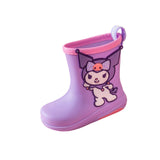 Maxbell Rain Boots Rainproof Shoes Cartoon Pattern Gardening Shoes for Kids Children Inner Length 18cm