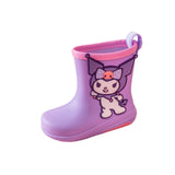 Maxbell Rain Boots Rainproof Shoes Cartoon Pattern Gardening Shoes for Kids Children Inner Length 18cm