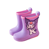 Maxbell Rain Boots Rainproof Shoes Cartoon Pattern Gardening Shoes for Kids Children Inner Length 18cm