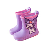 Maxbell Rain Boots Rainproof Shoes Cartoon Pattern Gardening Shoes for Kids Children Inner Length 19cm