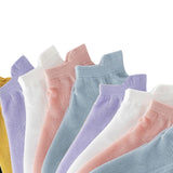 Maxbell 2xAnkle Boat Socks 10 Pairs Anti Skid Hosiery Fashion Casual Socks Short Socks woman