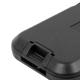 Maxbell 2xBank Card Holder Portable Card Case Wallet for ID Card Credit Cards Protector Black