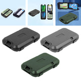 Maxbell 6xBank Card Holder Portable Card Case Wallet for ID Card Credit Cards Protector Black