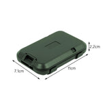 Maxbell 6xBank Card Holder Portable Card Case Wallet for ID Card Credit Cards Protector Green