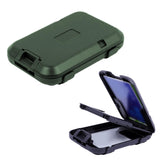 Maxbell 4xBank Card Holder Portable Card Case Wallet for ID Card Credit Cards Protector Green