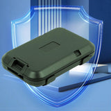 Maxbell 4xBank Card Holder Portable Card Case Wallet for ID Card Credit Cards Protector Green