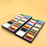 Maxbell 3xFace Body Paint Set 12Colors Theatre Rave Face Paint Painting Makeup Palette Style A