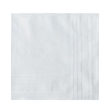 Maxbell 3x5x Men's White Handkerchiefs Pocket Square Hankies for Father Gentlemen Suit