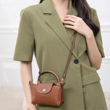 Maxbell 4xLuggage Straps Parts Bag Strap for Briefcase Clutch Bag Purse Brown