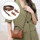Maxbell 3xLuggage Straps Parts Bag Strap for Briefcase Clutch Bag Purse Brown