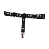 Maxbell 3xElastic Punk Gothic Garter Leg Chain Punk Garter Belt for Halloween Festival