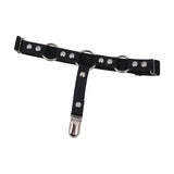 Maxbell 2xElastic Punk Gothic Garter Leg Chain Punk Garter Belt for Halloween Festival