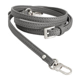 Maxbell 4xLeather Bag Strap Replacement Universal Shoulder Strap for Shoulder Handbags Gray