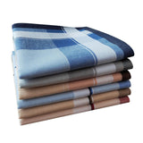 Maxbell 2x6Pcs Cotton Men's Handkerchiefs Pocket Square Hankies for Casual Formal Prom